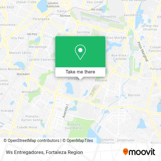 Ws Entregadores map