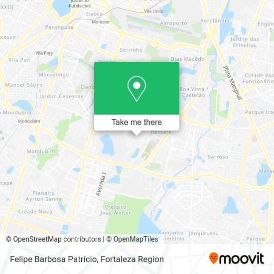 Felipe Barbosa Patrício map