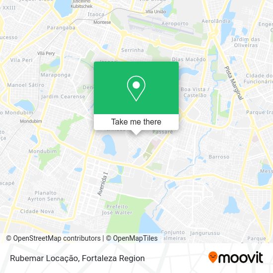 Rubemar Locação map