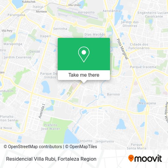 Residencial Villa Rubi map