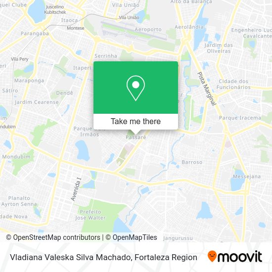 Vladiana Valeska Silva Machado map