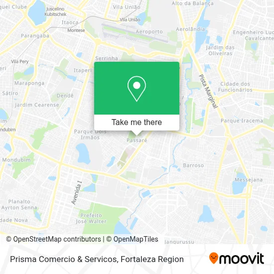 Prisma Comercio & Servicos map