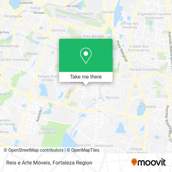 Reis e Arte Móveis map