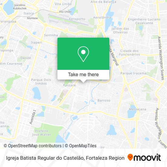 Igreja Batista Regular do Castelão map