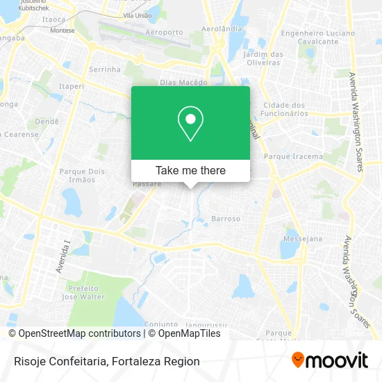 Risoje Confeitaria map