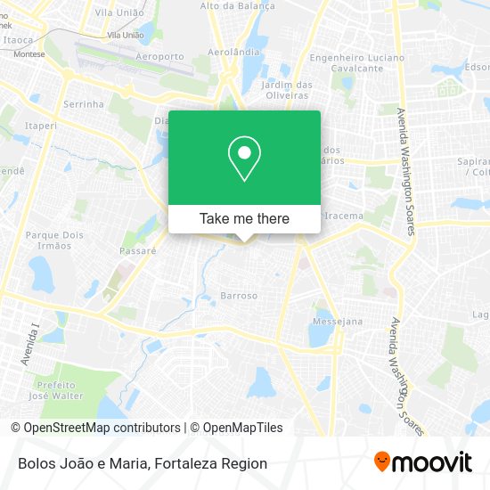 Bolos João e Maria map