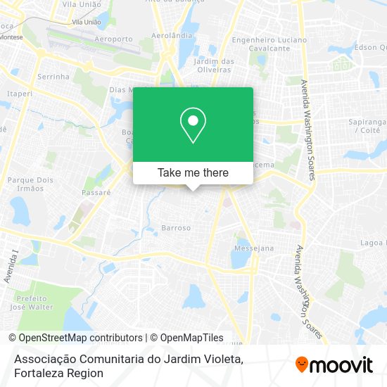 Associação Comunitaria do Jardim Violeta map
