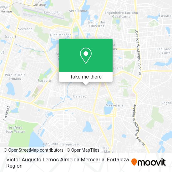 Víctor Augusto Lemos Almeida Mercearia map