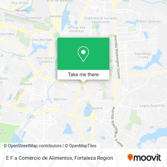 E F a Comércio de Alimentos map