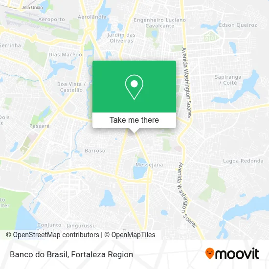 Banco do Brasil map