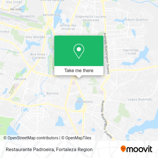 Restaurante Padroeira map