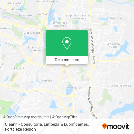 Cleann - Consultoria, Limpeza & Lubrificantes map