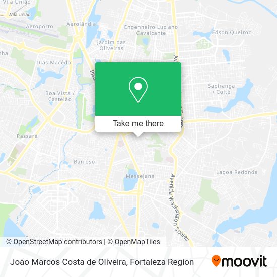 João Marcos Costa de Oliveira map