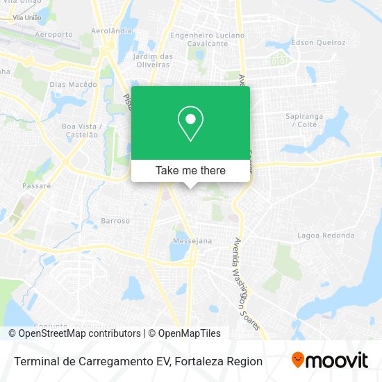 Terminal de Carregamento EV map