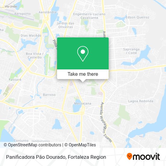 Panificadora Pão Dourado map