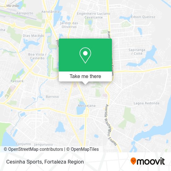 Cesinha Sports map