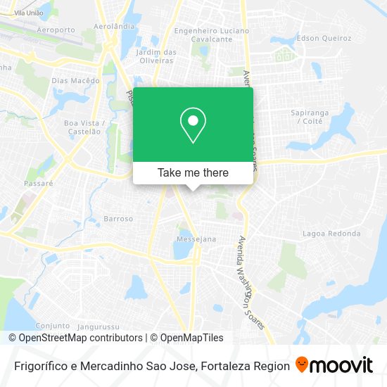 Frigorífico e Mercadinho Sao Jose map