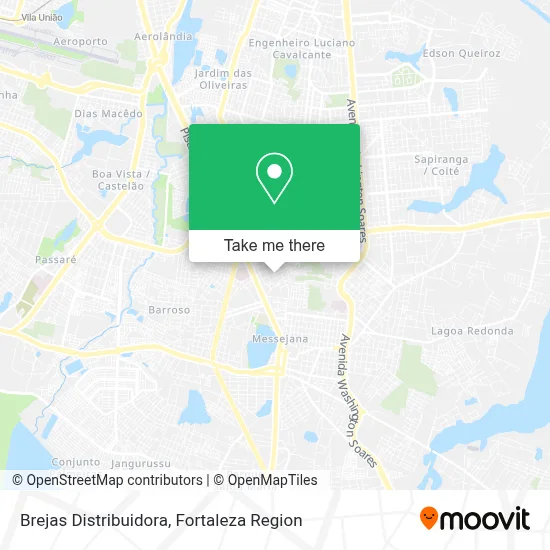 Brejas Distribuidora map