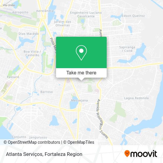 Atlanta Serviços map