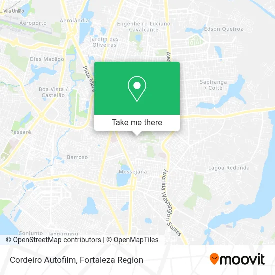 Cordeiro Autofilm map