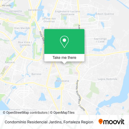 Condomínio Residencial Jardins map