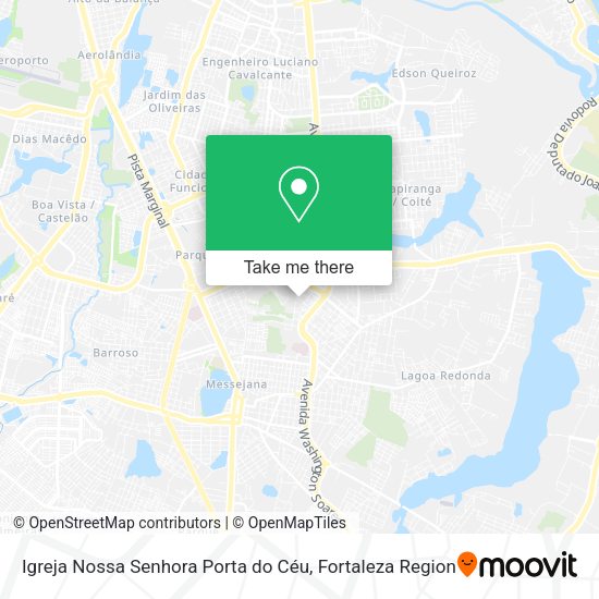Igreja Nossa Senhora Porta do Céu map