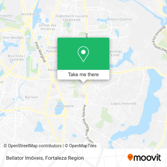 Bellator Imóveis map