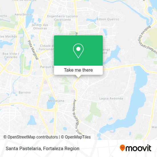 Santa Pastelaria map