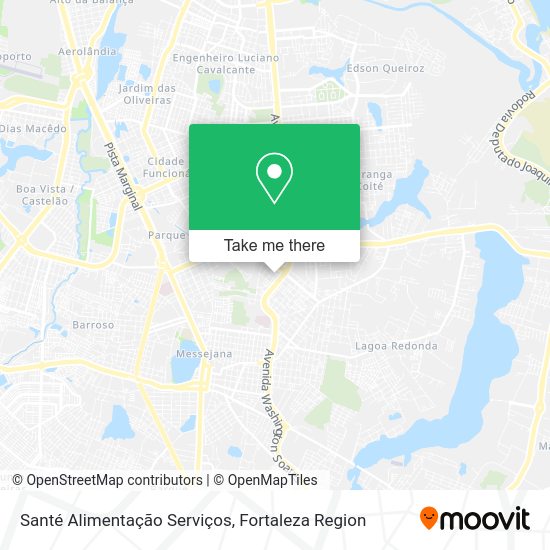Santé Alimentação Serviços map
