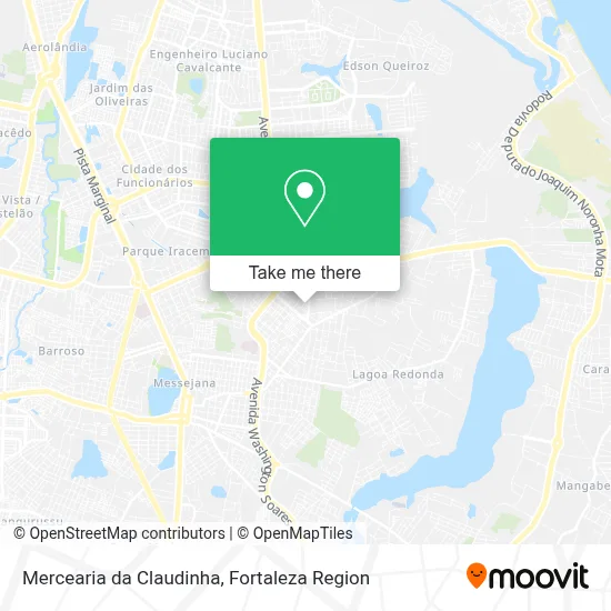 Mercearia da Claudinha map