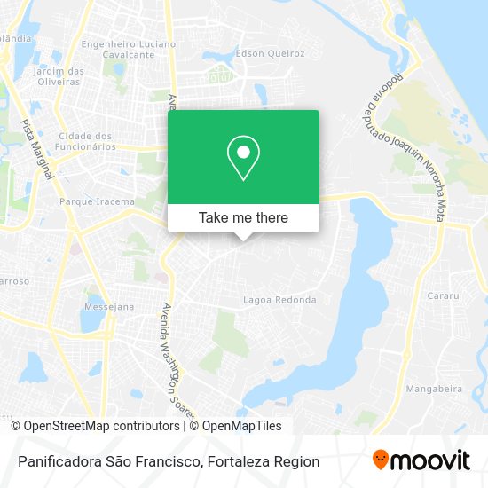 Panificadora São Francisco map