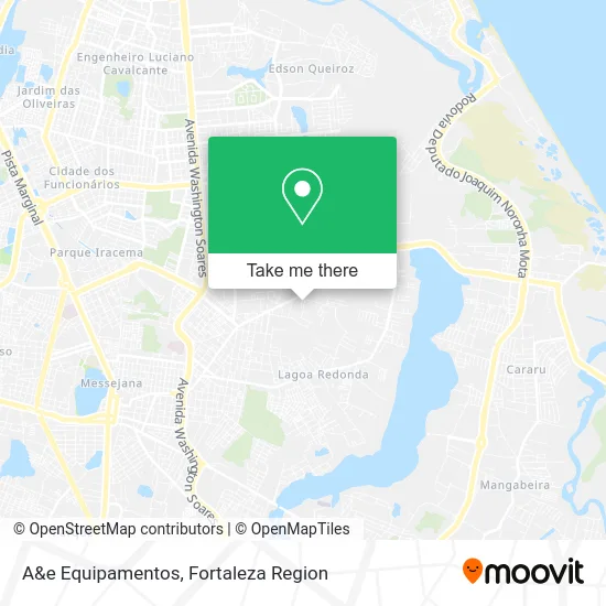 A&e Equipamentos map