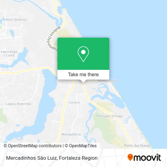 Mercadinhos São Luiz map
