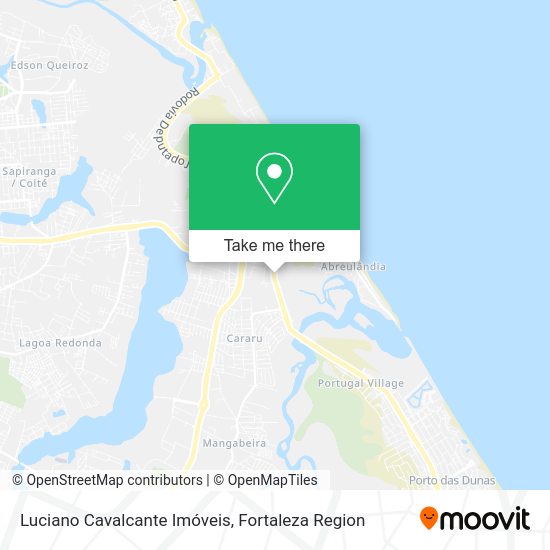 Luciano Cavalcante Imóveis map