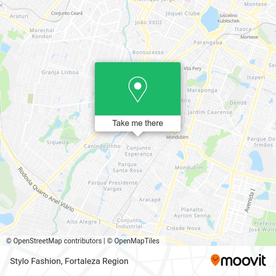 Stylo Fashion map