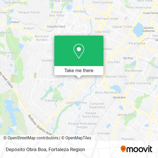 Depósito Obra Boa map