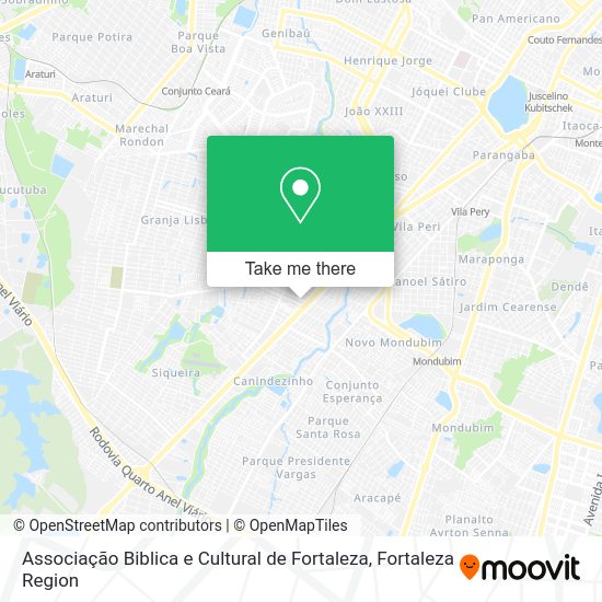 Associação Biblica e Cultural de Fortaleza map