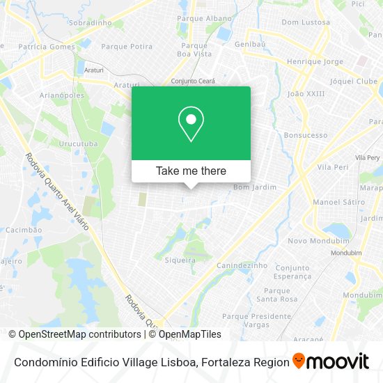 Condomínio Edificio Village Lisboa map