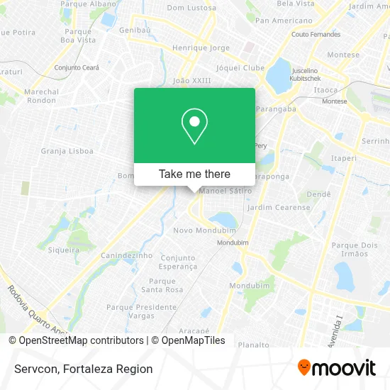 Servcon map