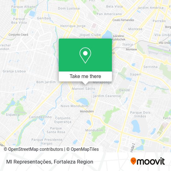 Ml Representações map
