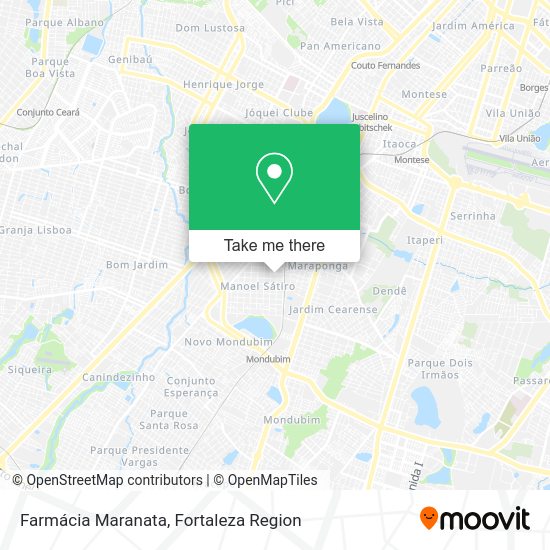 Farmácia Maranata map