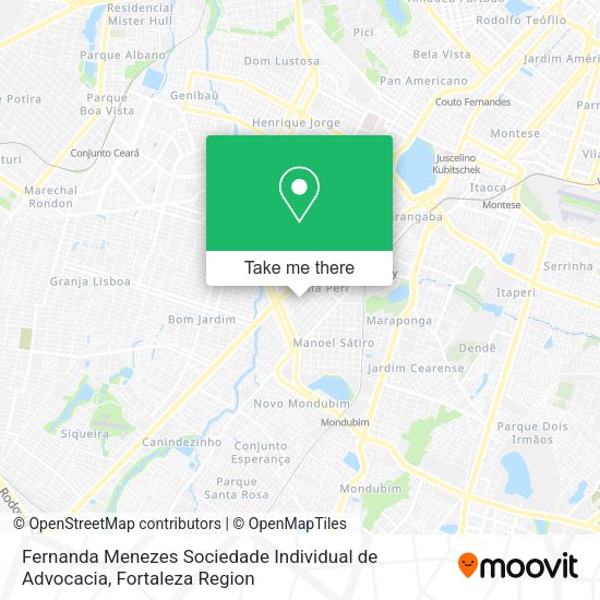 Fernanda Menezes Sociedade Individual de Advocacia map