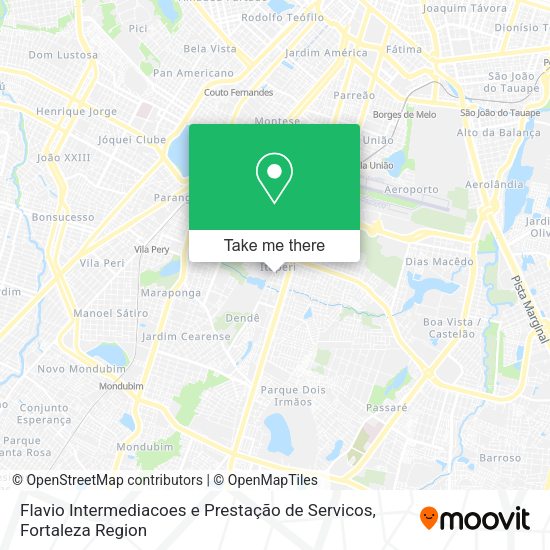 Flavio Intermediacoes e Prestação de Servicos map