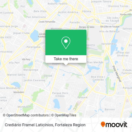 Crediário Framel Laticínios map