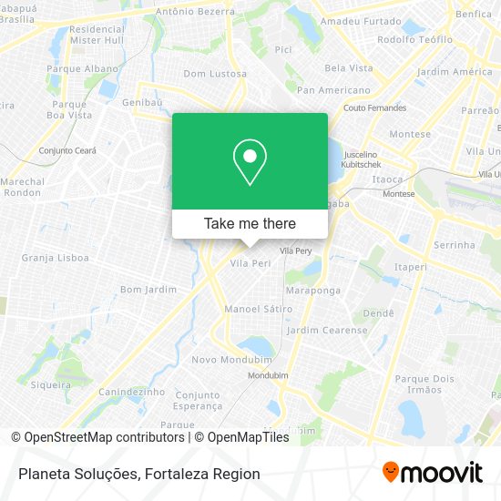 Planeta Soluções map