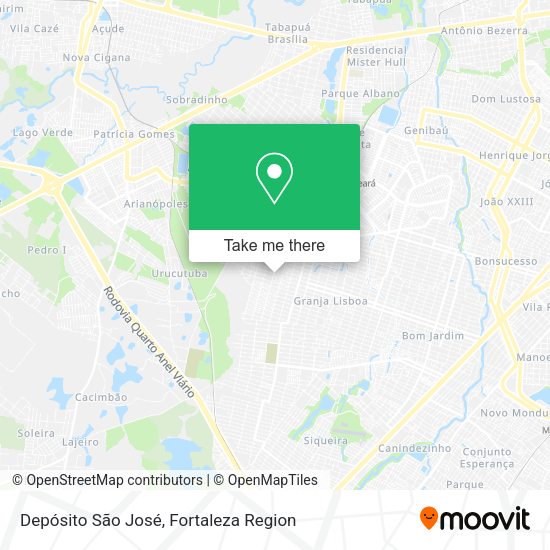Depósito São José map