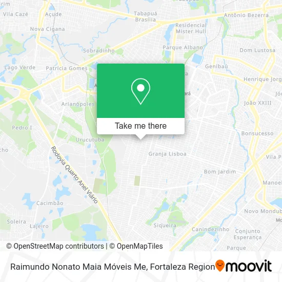 Raimundo Nonato Maia Móveis Me map