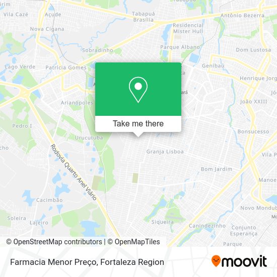 Farmacia Menor Preço map