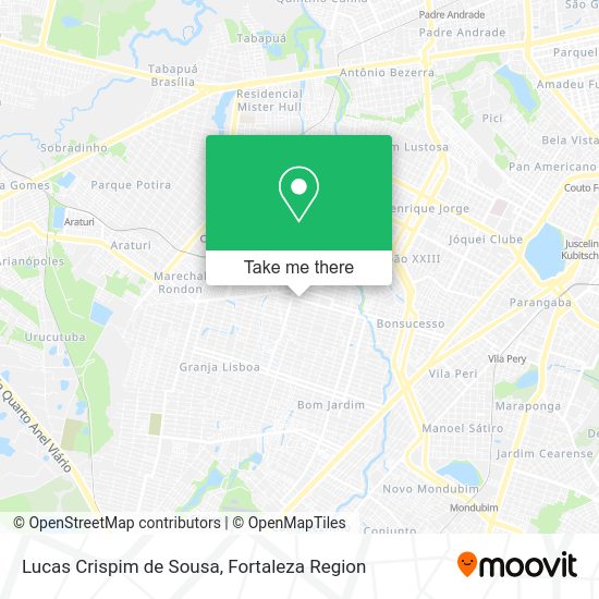 Lucas Crispim de Sousa map