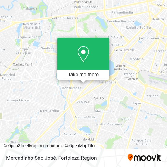 Mercadinho São José map